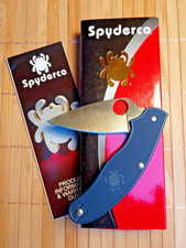 Spyderco UKPK UK Penknife C94DBL Slipjoint S110V DARK BLUE FRN *** NEUWERTIG ***