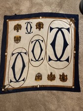 Cartier C Monogram Seidentuch