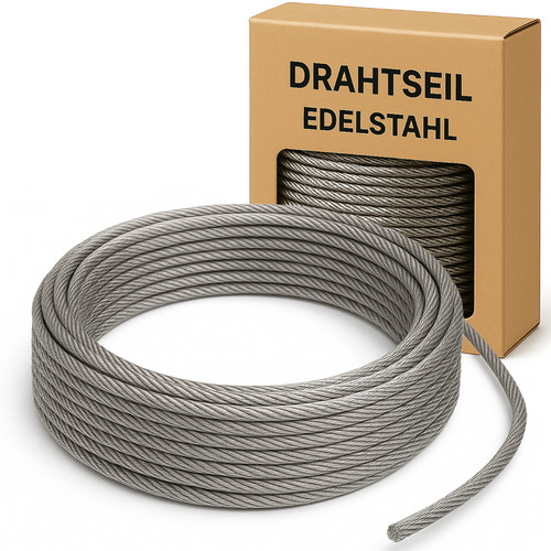 Edelstahl seil 7x7 7x19 - 7x7,