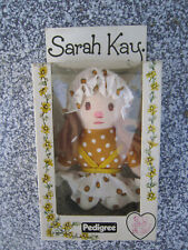 Puppe Stoffpuppe - Sarah Kay - Pedigree IN Schachtel Vintage Japan