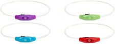 LED Hundehalsband Leuchtband für Hunde mit Akku Kürzbar Laufzeit 3-6 Sunden 