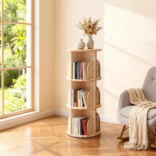 360 drehbares bücherregal - 360°,