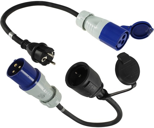 Adapter kabel set für camping - kabel,