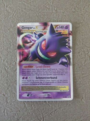 Pokémon gengar 99 - lv.x, –