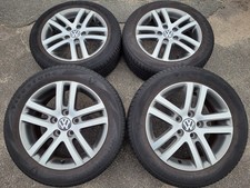VW Golf 5 6 Golf Plus Touran original 16 Zoll Alufelgen - Sommerreifen 205/55R16