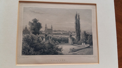 1851 original stahlstich - original-stahlstich, "