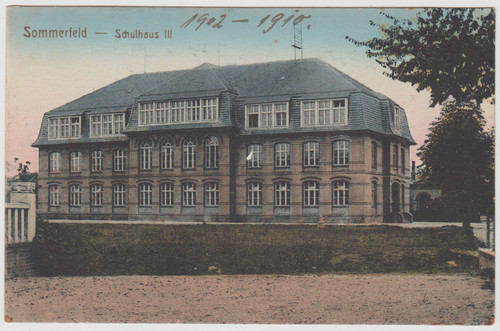 Sommerfeld schulhaus iii - ak,