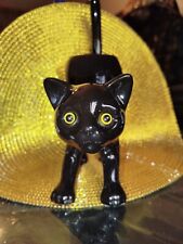 Party lite teelichthalter schwarze Katze Kitty ca.24 cm
