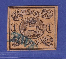 Braunschweig 1853 Wappen 1 Sgr