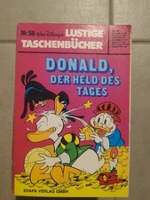 LTB Lustige Taschenbücher Nr. 58- Donald, der Held des Tages  1978- Erstauflage 