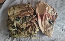 US Army Alice großer Rucksack mit Rahmen und Chocolate Chip Desert Cover