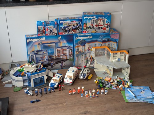 Playmobil krankenhaus polizei - playmobil,