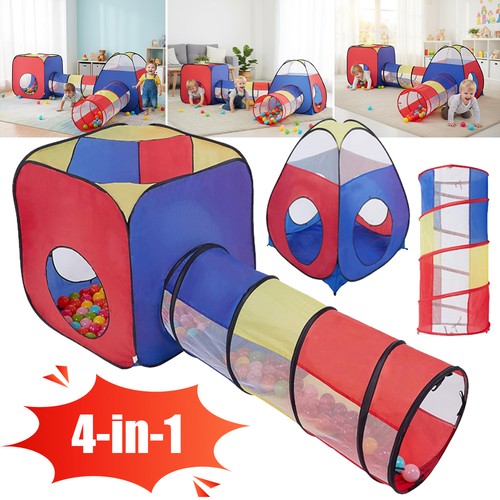 Pop spielzelt 2tunnel - pop-up, +