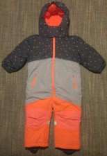 Neuer SCHNEEOVERALL SCHNEEANZUG WINTER SKIANZUG KINDER unisex SKIOVERALL GR. 74