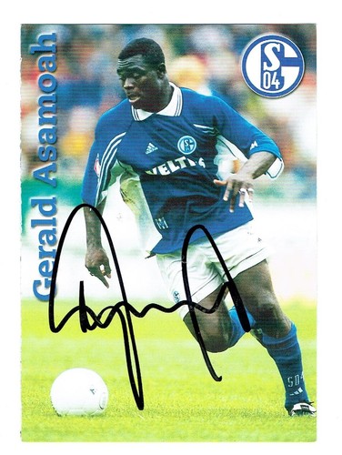 Gerald asamoah klappkarte - ak,