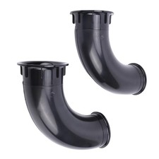 2x Speaker Port Tube Bend ABS