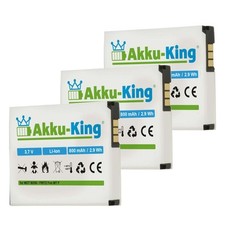 3 x Akku-King Akku für AVM 20002446, Motorola MOTOFONE F3, M325, EM25, EM325