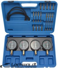 BGS Synchron Vergaser Testgerät mit 4 Synchronuhren 29-tlg.