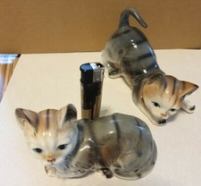 Porzelanfigur Katze Gilde 2 Stück 