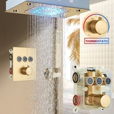 LED Unterputz Duscharmatur Set