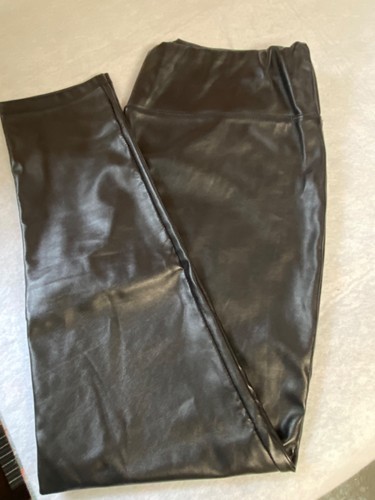 Leder leggings schwarz - leggings,