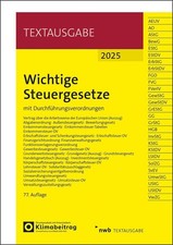 Wichtige Steuergesetze Nwb Gesetzesredaktion