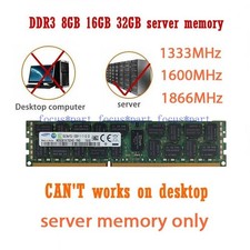 8 GB 16 GB 32 GB 64G DDR3