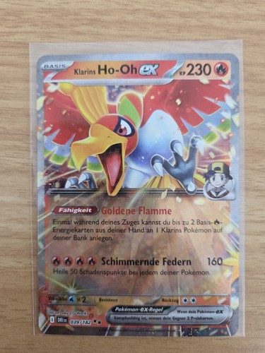 Pokemon karte klarins - pokemon, ho-oh