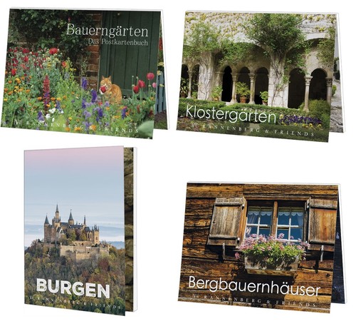 Postkartenbuch burg haus - postkartenbuch,