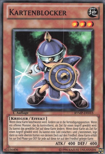Yugioh kartenblocker - yugioh,