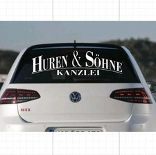 HUREN SÖHNE AUFKLEBER Kanzlei