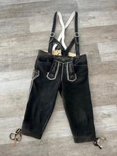Meindl Kniebund Lederhose mit Träger,Hirschleder,Gr. 52,gebraucht,Tracht, Wiesn