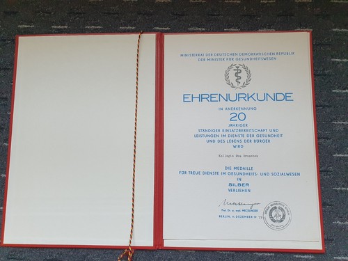 Ddr urkunden konvolut 5 - ddr,