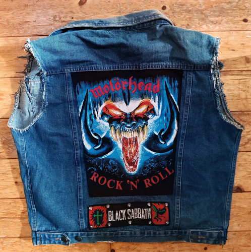 Heavy metal kutte patch - metal,