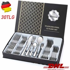 30 TEILIG BESTECKSET FÜR 6