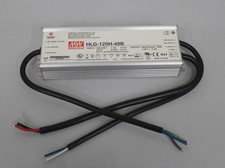 Mean Well HLG-120H-48B LED-Schaltnetzteil IP67 120W 50-60Hz +48V - 2.5A Silber