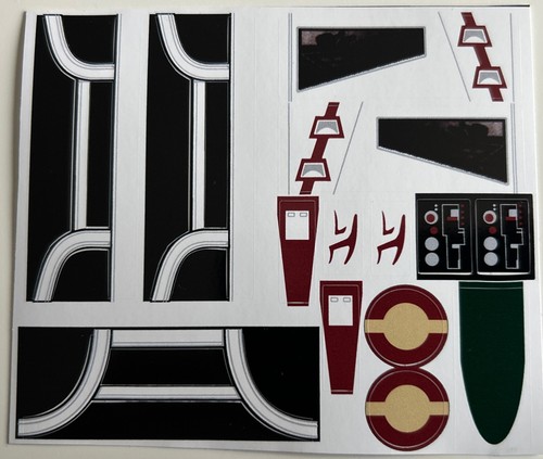 Lego star wars custom sticker - star,