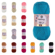 Glitzerwolle Lotus Lux 100g