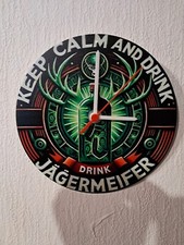 Blechschild Uhr Jägermeister