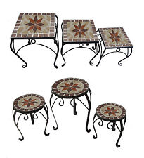 3er Set Blumenhocker