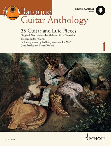 Baroque guitar anthology - baroque,