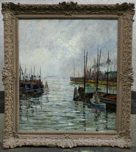Großes maritimes ölgemälde - großes,