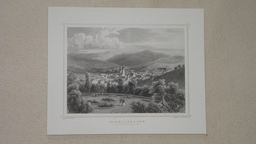 Original stahlstich - original,