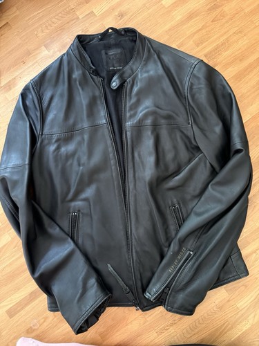 Replay lederjacke schwarz - replay,