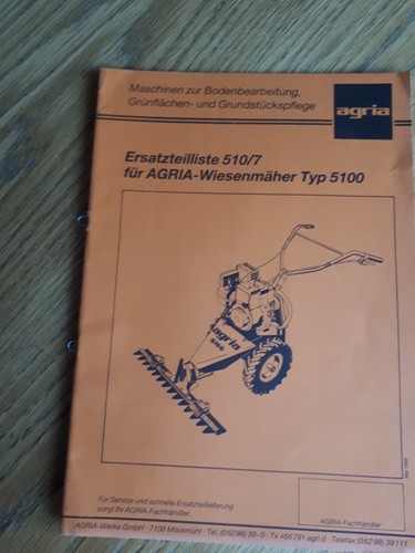 Ersatzteilliste 510/7