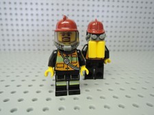 Lego Figur City Feuerwehr Mann