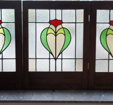 1 Stück Bleiverglasung