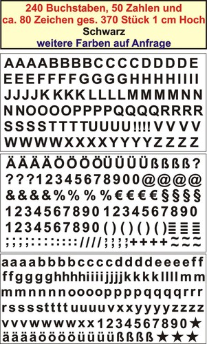 Buchstaben zahlen zeichen - buchstaben, 4