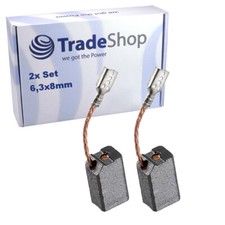 2x Kohlebürsten für