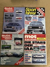 4 Autozeitschriften Auto Motor